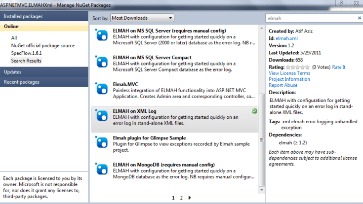 nuget-packages-elmah-xml
